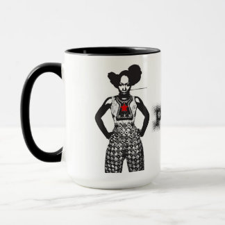 Plena Punk puerto-ricanische Kunst Tasse