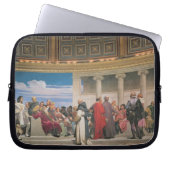 Plenarsaal: Künstler alles Alters, Detail des righ Laptopschutzhülle (Vorderseite)