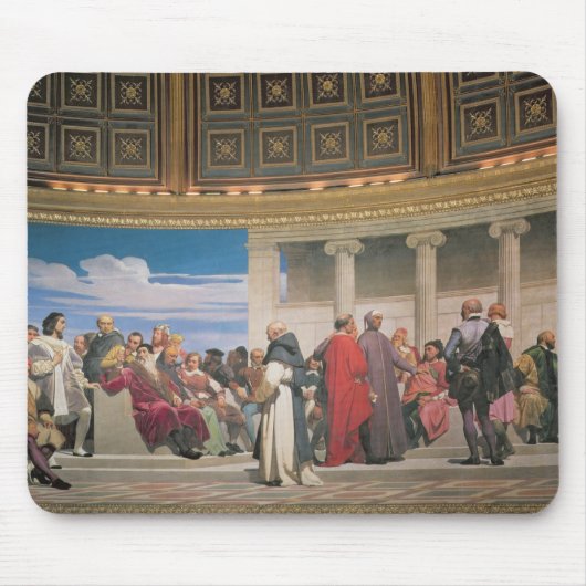 Plenarsaal: Künstler alles Alters, Detail des righ Mousepad (Vorne)