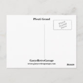 Plenti Grand Postkarte (Rückseite)