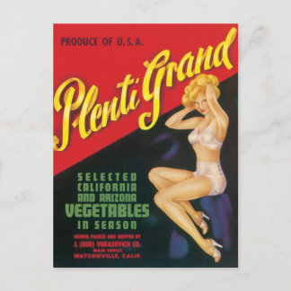 Plenti Grand Postkarte