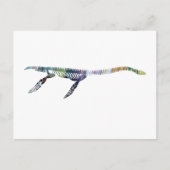 Plesiosaurskelett Postkarte (Vorderseite)