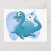 Plesiosaurus Postkarte (Vorderseite)