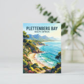Plettenberg Bay Südafrika Postkarte (Stehend Vorderseite)