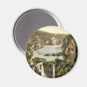 Pletvicerseen (d. h. Plitvice Lake), Ermitensee, C Magnet (Vorderseite/Rückseite)