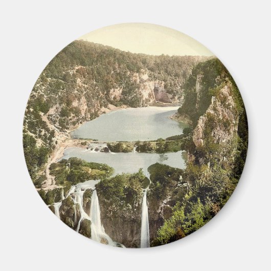 Pletvicerseen (d. h. Plitvice Lake), Ermitensee, C Magnet (Vorne)