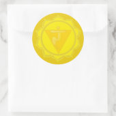 Plexus Chakra Sticker (Tasche)