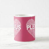 Plexus-Herz-Tasse Kaffeetasse (Mittel)