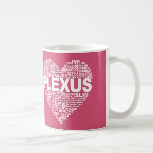 Plexus-Herz-Tasse Kaffeetasse (Rechts)