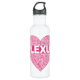 Plexus-Herz-Wasser-Flasche Trinkflasche