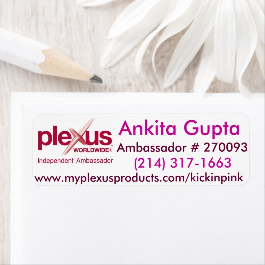 Plexus World Wide Mailing Labels (Insitu)