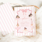 Plié Girls Coquette Ballerina Geburtstag Einladung