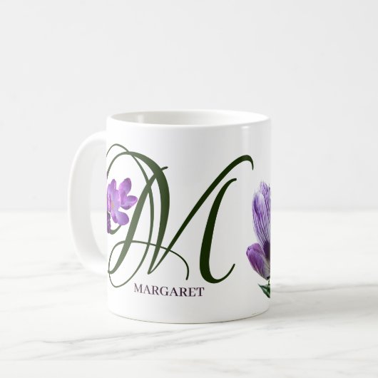 Plila Blumen boho Kaffeetasse (Vorderseite Links)