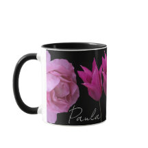 Plila Blumen Paula Name schwarz