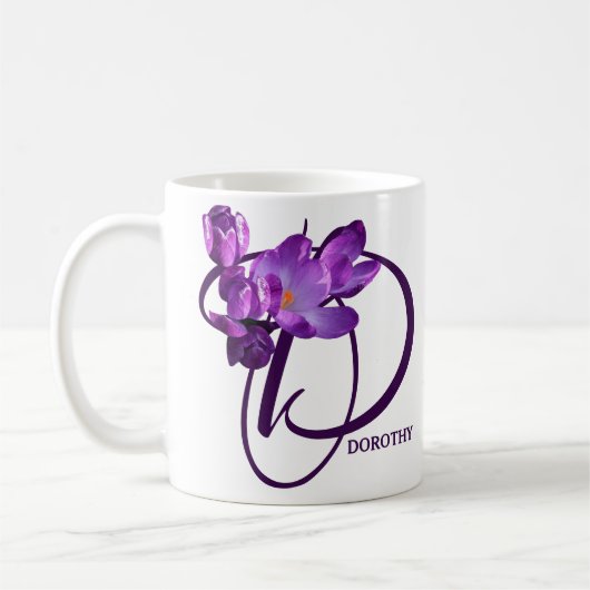 Plila Blüten helles boho Kaffeetasse (Links)