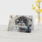 Plimoth Grist Mill in Plymouth, MA Karte (Gelbe Blume)