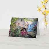 Plimoth Grist Mill Plymouth, MA Karte (Gelbe Blume)