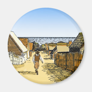 Plimoth Plantage Magnet