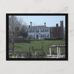 Plimoth Plantation, Massachusetts Postkarte