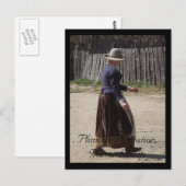 Plimoth Plantation, Massachusetts Postkarte (Vorne/Hinten)