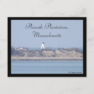 Plimoth Plantation, Massachusetts Postkarte