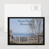 Plimoth Plantation, Massachusetts Postkarte (Vorne/Hinten)