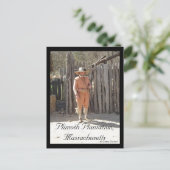Plimoth Plantation, Massachusetts Postkarte (Stehend Vorderseite)