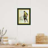 Plinio Codognato ~ Fiat 509 ~ 1926 Werbung ~ Poster (Küche)