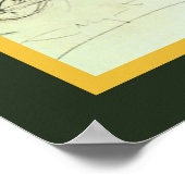 Plinio Codognato ~ Fiat 509 ~ 1926 Werbung ~ Poster (Ecke)