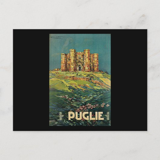 Plinio Codognato Pugile Castel del Monte Postkarte (Vorderseite)