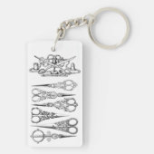 ‚Plissé‘ Schlüsselanhänger (Rückseite)