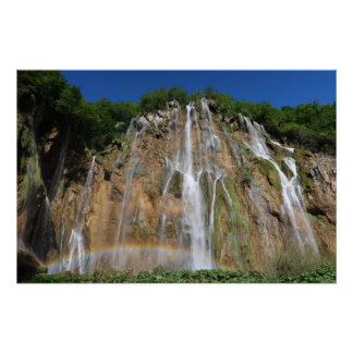 Plitvice Lakes Croatia Poster