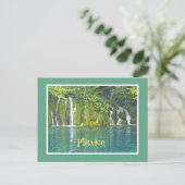 PLITVICE LAKES NATIONAL PARK, KROATIEN POSTKARTE (Stehend Vorderseite)
