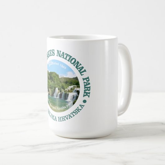 Plitvice Lakes NP Kaffeetasse (VorderseiteRechts)