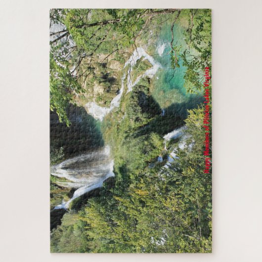 Plitvice Seen Virginia. Jigsaw Puzzle (Vertikal)