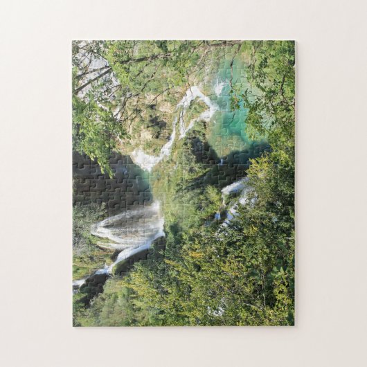 Plitvice Seen Virginia. Puzzle (Vertikal)