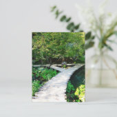Plitvicer Holzweg, Kroatien Postkarte (Stehend Vorderseite)
