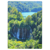 Plitvicer See Klemmbrett (Rückseite)