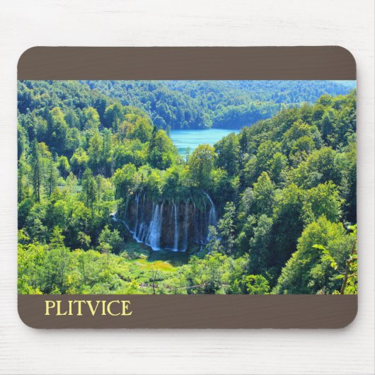 Plitvicer See Mousepad (Vorne)