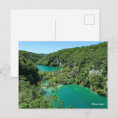 Plitvicer Seen Kroatien Feiertagspostkarte (Vorne/Hinten)