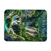 Plitvicer Seen Kroatien Magnet (Horizontal)