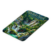 Plitvicer Seen Kroatien Magnet (Linke Seite)