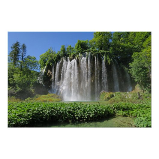 Plitvicer Seen Kroatien Poster (Vorderseite)