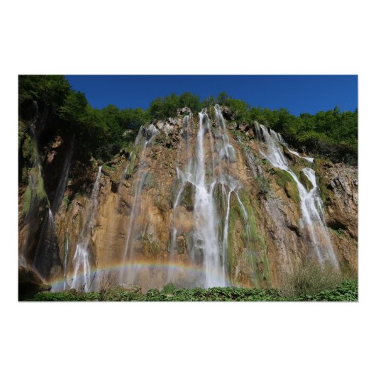 Plitvicer Seen Kroatien Poster (Vorderseite)