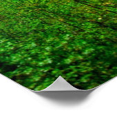 Plitvicer Seen Poster (Ecke)