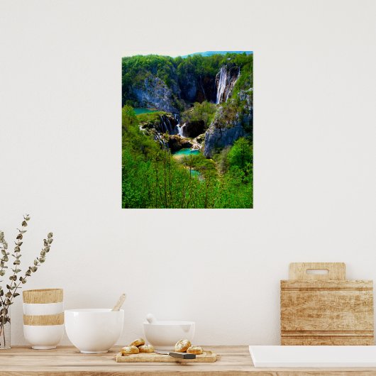 Plitvicer Seen Poster (Küche)