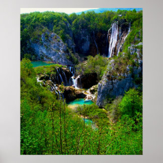 Plitvicer Seen Poster