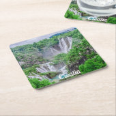Plitvicer Seen Wasserfall Untersetzer (angewinkelt)