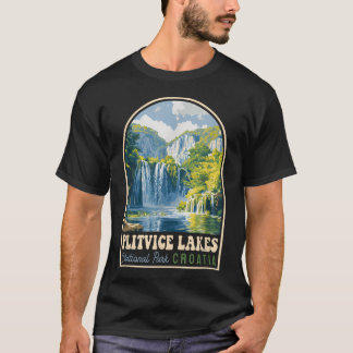 Plitvicer Seenationalpark Kroatien Souvenir T-Shirt