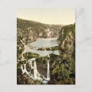 Plitvicerseen (d.h. Plitvicer See), Ermitensee, C Postkarte